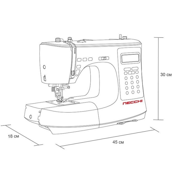 Necchi NC-103D Nähmaschine