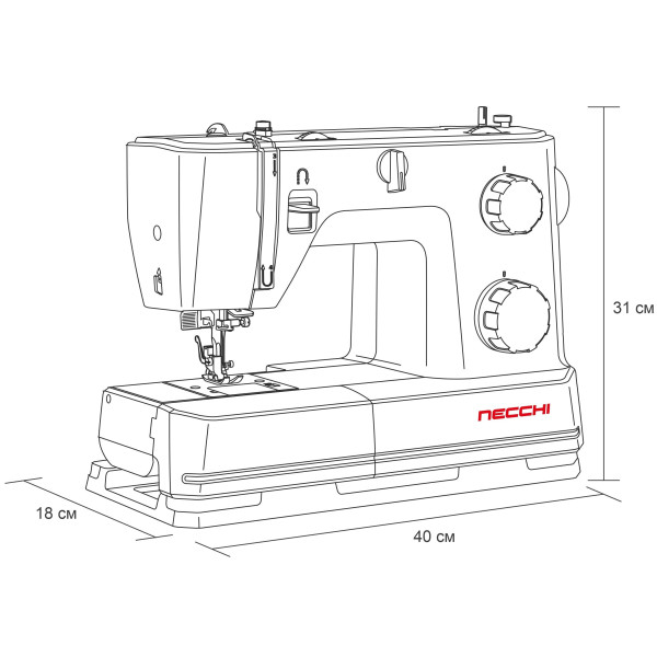 Necchi Q132A Nähmaschine