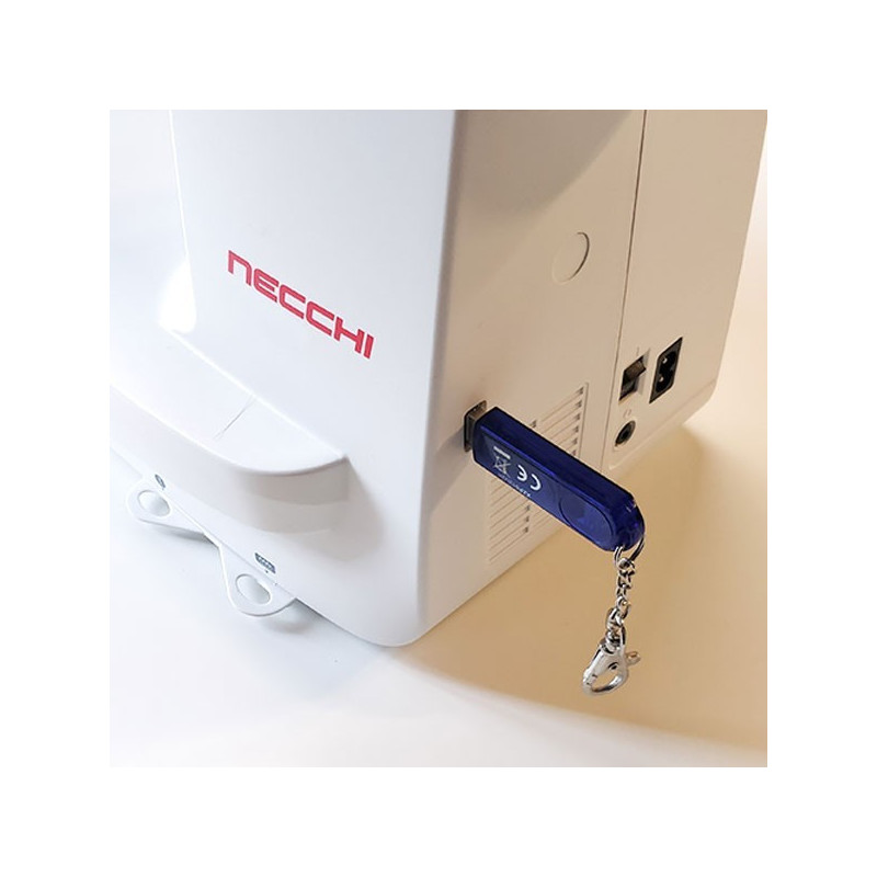 Necchi NCH01AX Kombi-Maschine zum Nähen und...