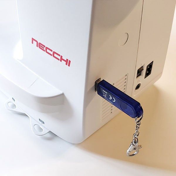 Necchi NCH01AX Kombi-Maschine zum Nähen und Sticken