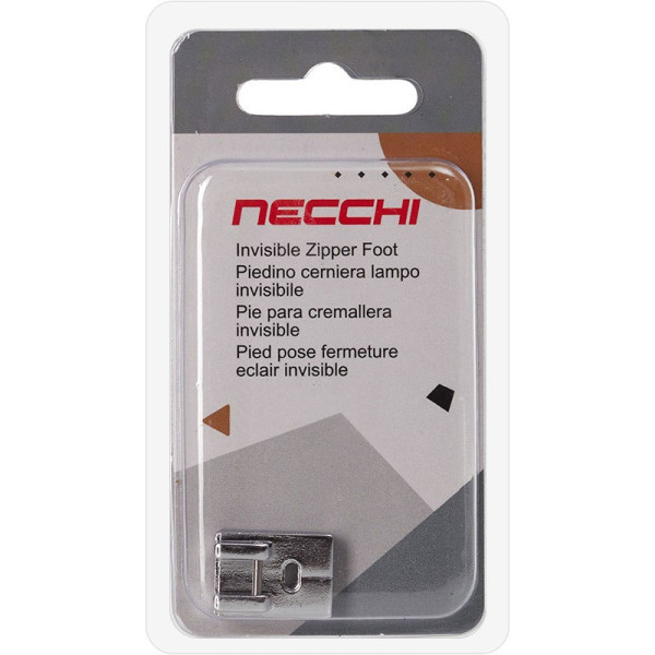 Necchi U2-N20-026 Verdeckter Reißverschlussfuß